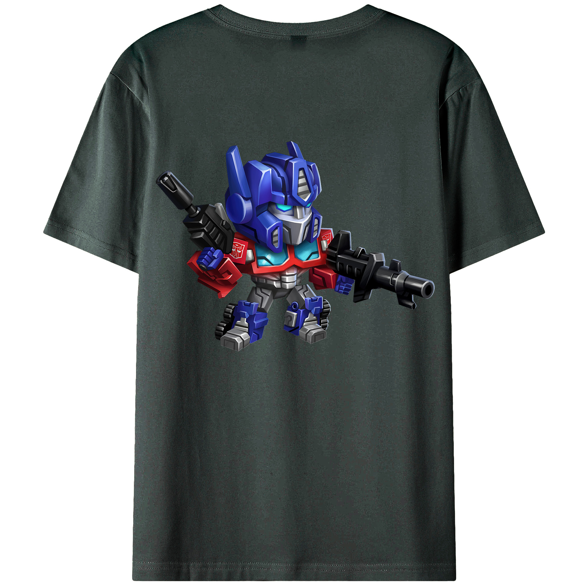 （画像用）  綿100％ メンズ半袖Tシャツ（バックプリント） 通気性
